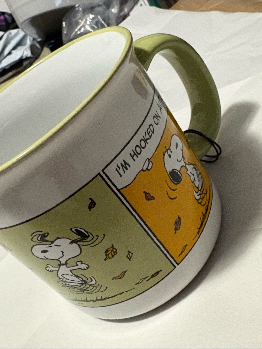 Peanuts Mug Fall